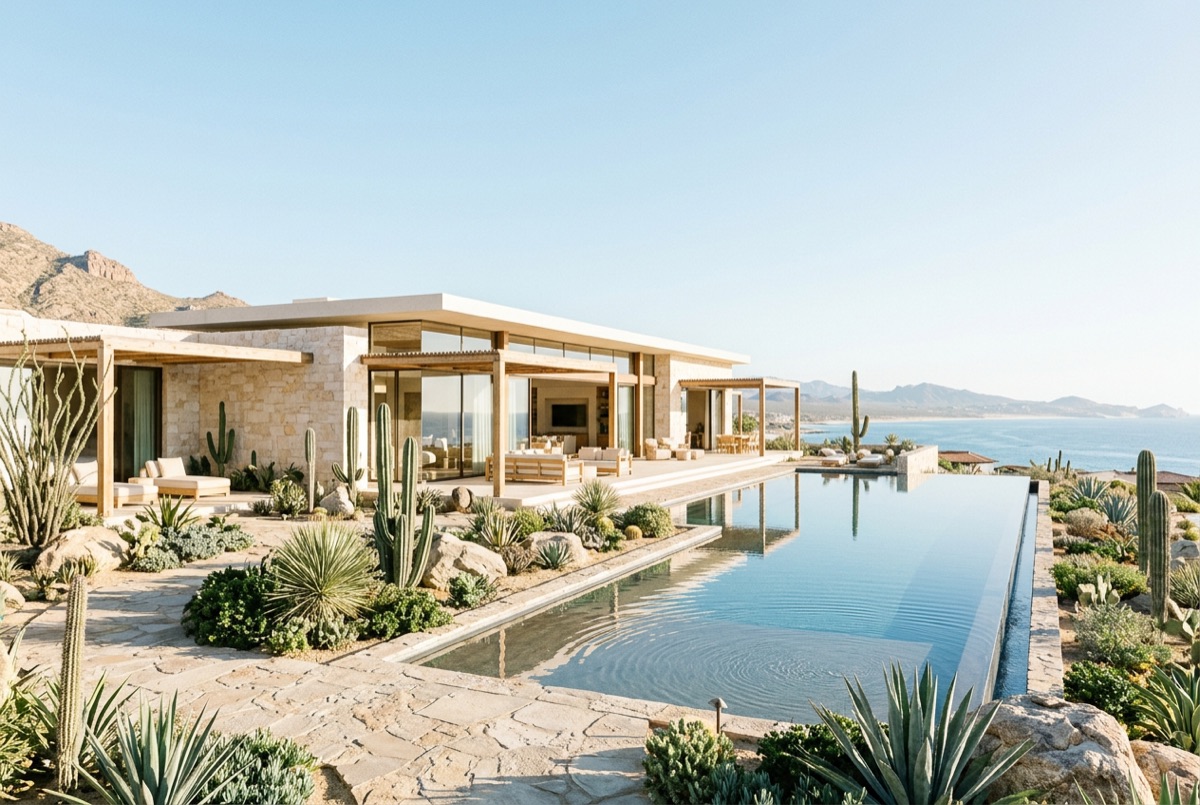 Desert-modern residence in Querencia